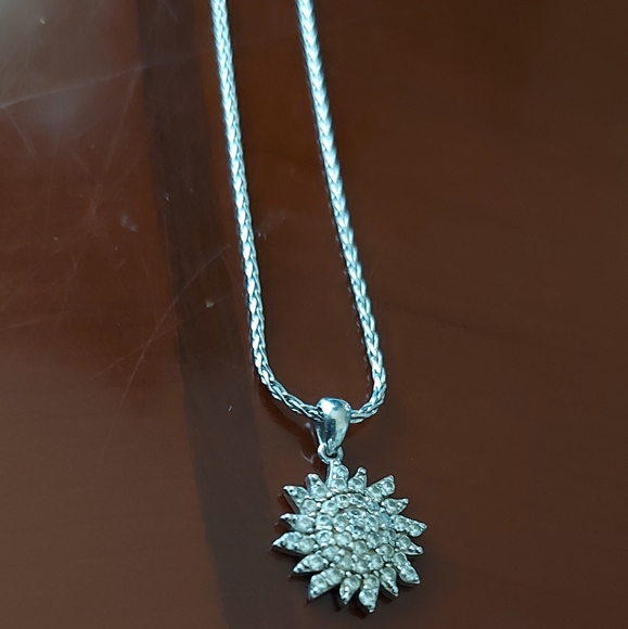 Sterling silver vintage necklace - Picture 6 of 8